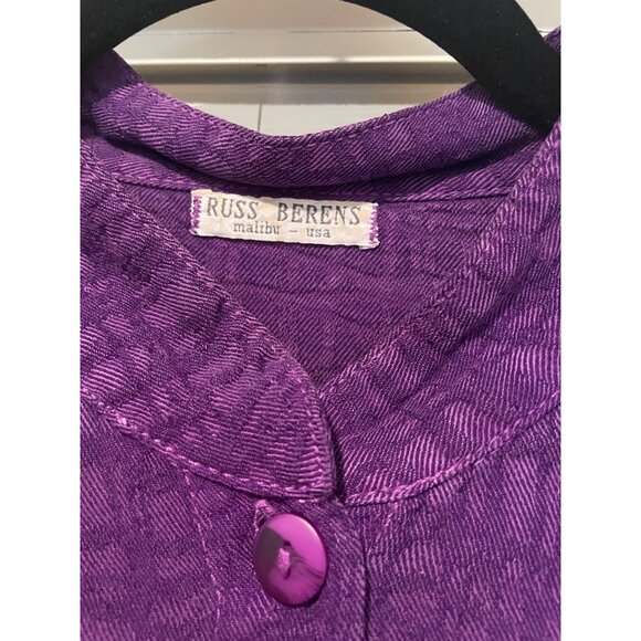 Vintage Russ Berens Womens Button Up Jacket Size L Lagenlook Y2K 90s Boho Indie - Picture 3 of 12